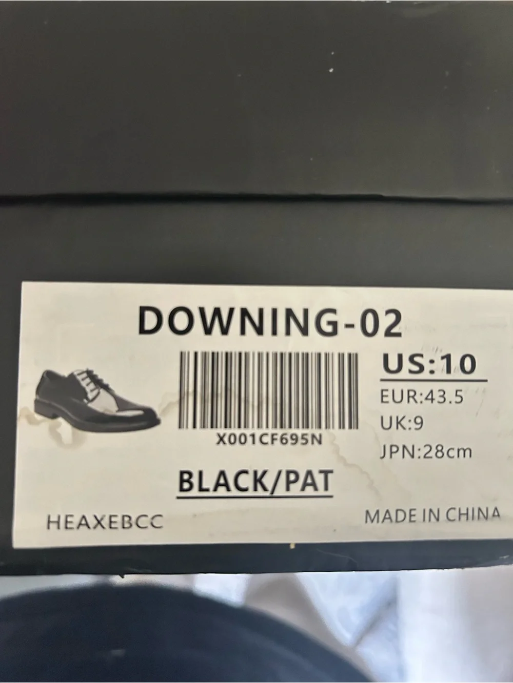 Men's Black Patent Lace-Up Dress Shoe